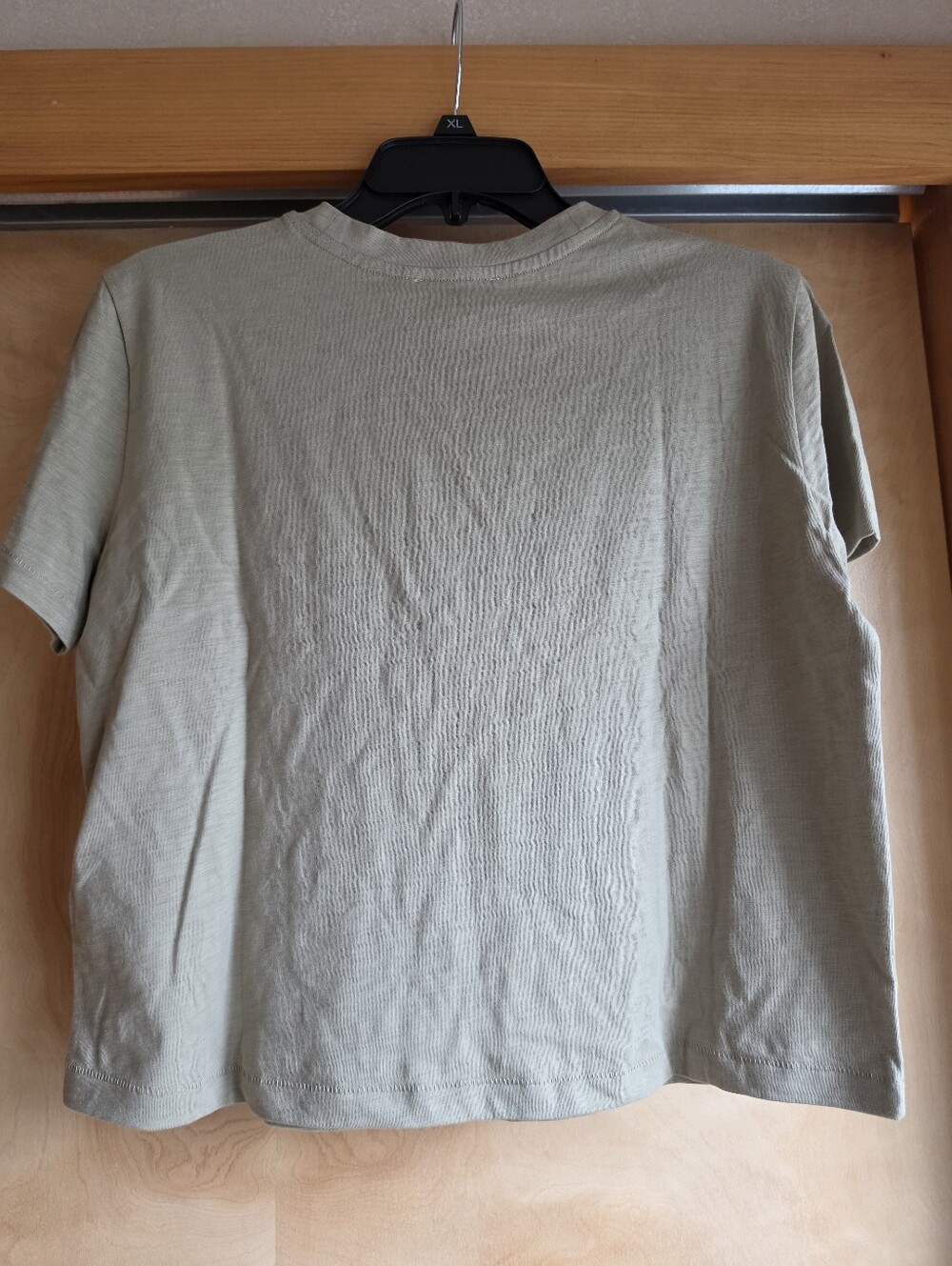 NWT Madewell Tan / Beige Short Sleeve Crop Top Tee - Picture 7 of 7